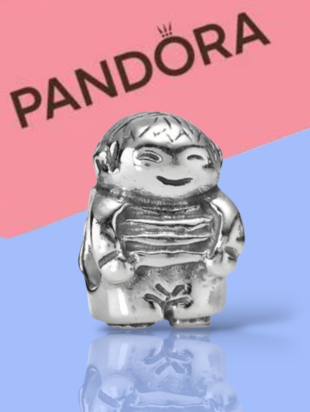 PANDORA Sterling Silver Young Boy Family Bead Charm Retired